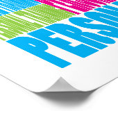 Colorful Personal Training Poster (Hoek)