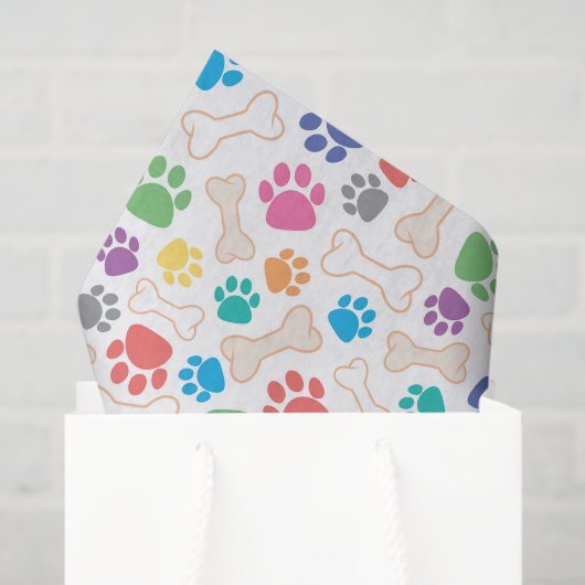 Colorful Pet  Tissuepapier (Cadeauzakje)