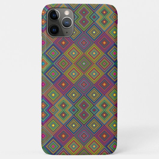 Colorful phone case with intricate geometric (Achterkant)
