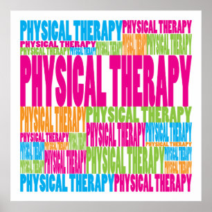 Colorful Physical Therapy Poster