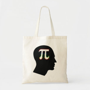 Colorful Pi Mind - wiskunde Bag Tote Bag
