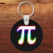 Colorful Pi Number | WISKUNDE Sleutelhanger (Voorkant)