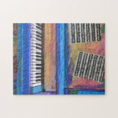 Colorful Piano Legpuzzel (Horizontaal)