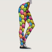 Colorful Pickleball Leggings (Rechts)