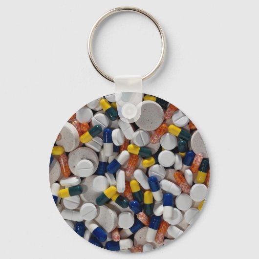 Colorful Pills Sleutelhanger (Voorkant)