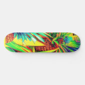 COLORFUL PINEAPPLE PATTERNS SKATEBOARD (Horizontaal)