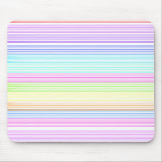 Colorful Pinstripes Muismat