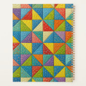 Colorful Pinwheel Quilt Design (Dos)