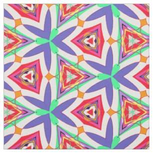 Colorful Pinwheels Patroon Stof