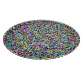 Colorful Pixel Squares Background Pattern Snijplank (Hoek)