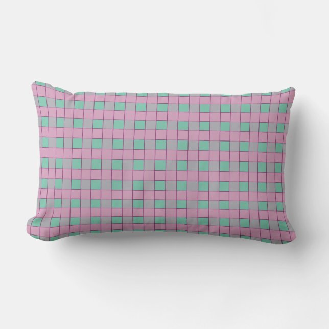 COLORFUL PLAID KUSSEN (Voorkant)