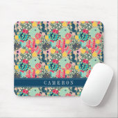 Colorful Polka Dot Cactus Pattern Muismat (Met muis)