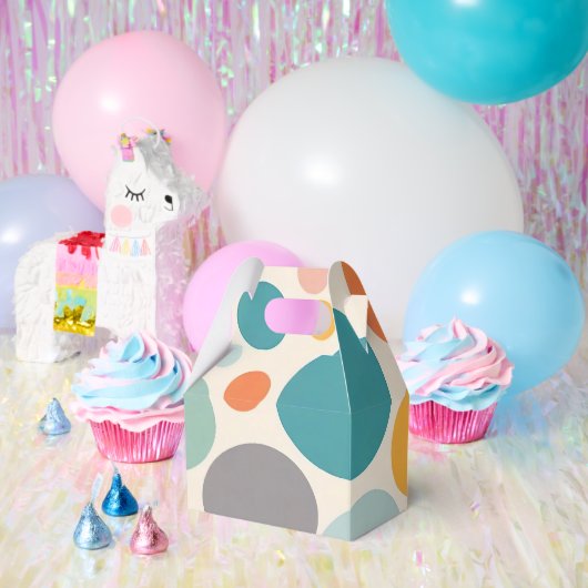 Colorful Polka Dots Bedankdoosjes (Feest)