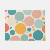 Colorful Polka Dots Deurmat (Voorkant)