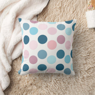 Colorful Polka Dots Kussen