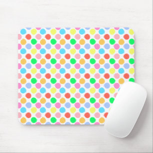 Colorful Polka Dots Muismat