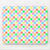 Colorful Polka Dots Muismat (Voorkant)