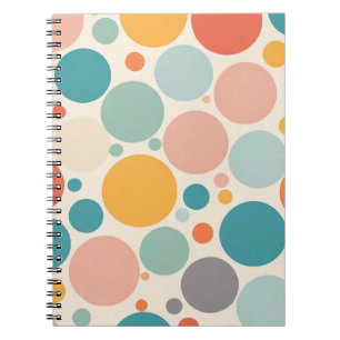 Colorful Polka Dots Notitieboek