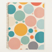 Colorful Polka Dots Planner (Voorkant)