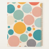 Colorful Polka Dots Planner (Achterkant)
