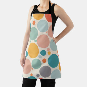 Colorful Polka Dots Schort