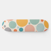 Colorful Polka Dots Skateboard (Horizontaal)
