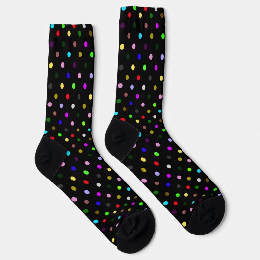 Colorful Polka Dots Sokken (Rechts)