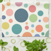 Colorful Polka Dots Theedoek (Gevouwen)