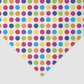 Colorful Polka Dots Tissuepapier (Detail)
