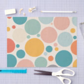 Colorful Polka Dots Tissuepapier (Craft)