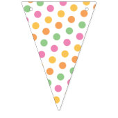 Colorful Polka Dots Vlaggetjes (Eerste vlag)
