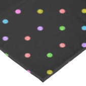 Colorful Polkadots Pattern Tafelkleed (Gekanteld)