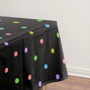 Colorful Polkadots Pattern Tafelkleed