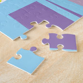 Colorful Pop Art Deer Portret Legpuzzel (Zijkant)