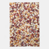 Colorful Popcorn Kernels Theedoek (Verticaal)