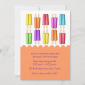 Colorful Popsicles Kaart (Voorkant)