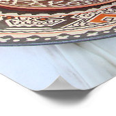 Colorful Pottery op een vakbeurs Poster (Hoek)