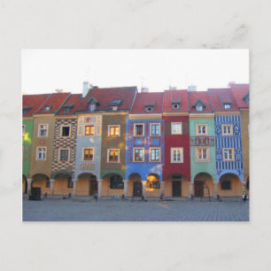 Colorful Poznan Briefkaart