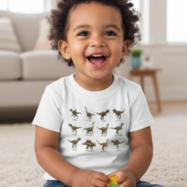 Colorful Prehistoric Pals Dinosaur Name Chart