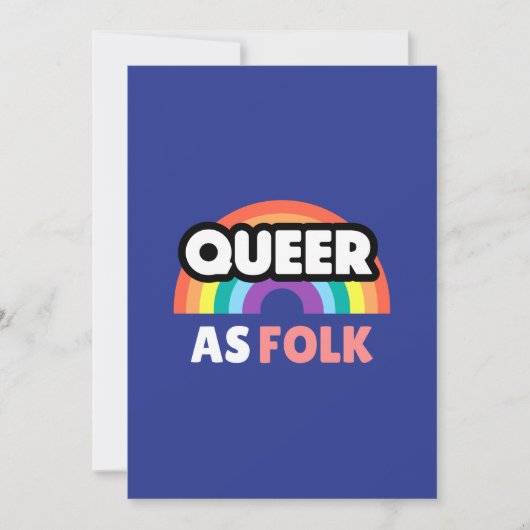 Colorful Pride Logo | Love & Unity Design Kaart (Voorkant)