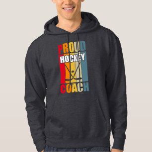 Colorful Proud Hockey Coach Hoodie
