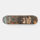 Colorful psychedelic Captain Nemo Skateboard (Horizontaal)