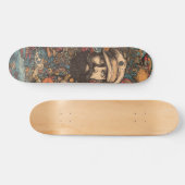 Colorful psychedelic Captain Nemo Skateboard (Horizontaal)