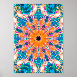Colorful Psychedelic Dreamweaver Poster