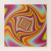 Colorful Psychedelic Illusion Holographic Legpuzzel (Horizontaal)