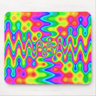 Colorful Psychedelic Mousepad Muismat