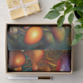 Colorful Psychedelic Mushroom Forest Tissuepapier (Geschenk)