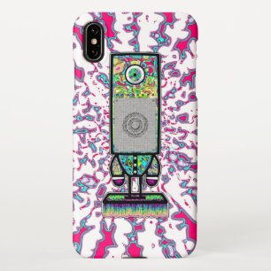 Colorful psychedelic one eyed spreker v1 iPhone XS max hoesje