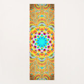 Colorful Psychedelic Pattern Yogamat (Voorkant)