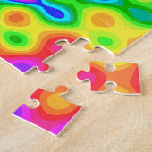 Colorful Psychedelic Puzzle Legpuzzel (Zijkant)